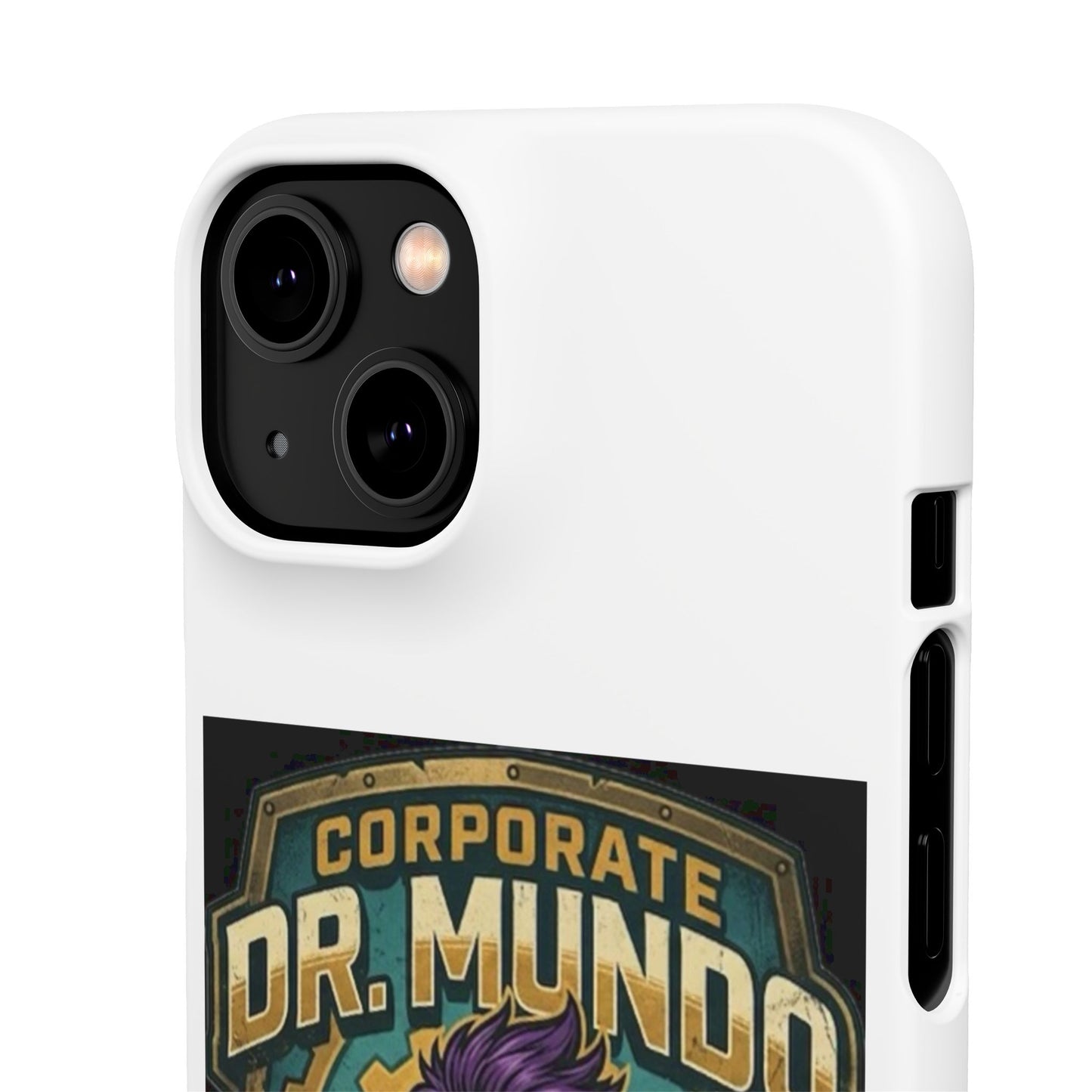 Corporate Dr. Mundo Phone Case — Funny Gaming Snap Case for League of Legends Fans