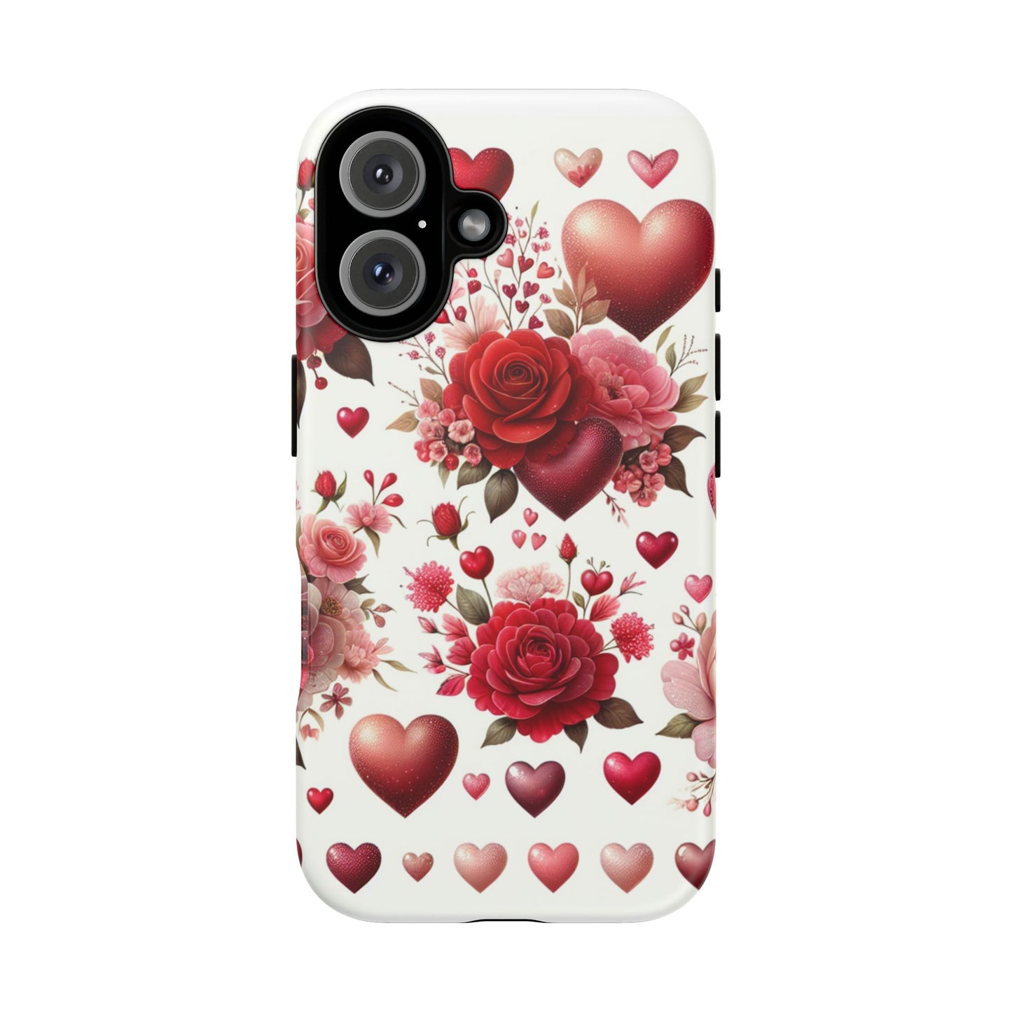 Heartfelt Floral Phone Case | Tough Cases for Love & Romance