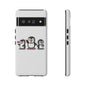 Penguin Pixel Trio Phone Case — Cute Retro 8‑Bit Penguin Family Protective Cover