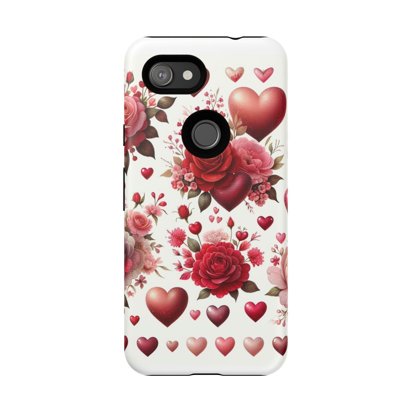 Heartfelt Floral Phone Case | Tough Cases for Love & Romance