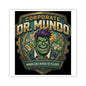 Square Sticker — Corporate Dr. Mundo Gaming Logo ("Mundo Goes Where He Pleases") league of legends