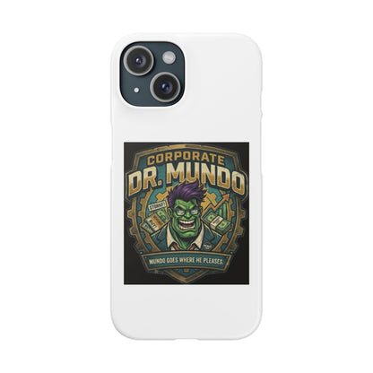 Corporate Dr. Mundo Phone Case — Funny Gaming Snap Case for League of Legends Fans