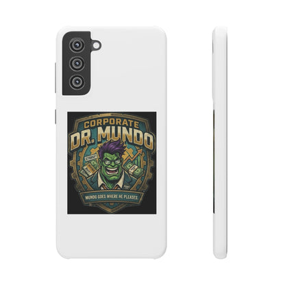 Corporate Dr. Mundo Phone Case — Funny Gaming Snap Case for League of Legends Fans