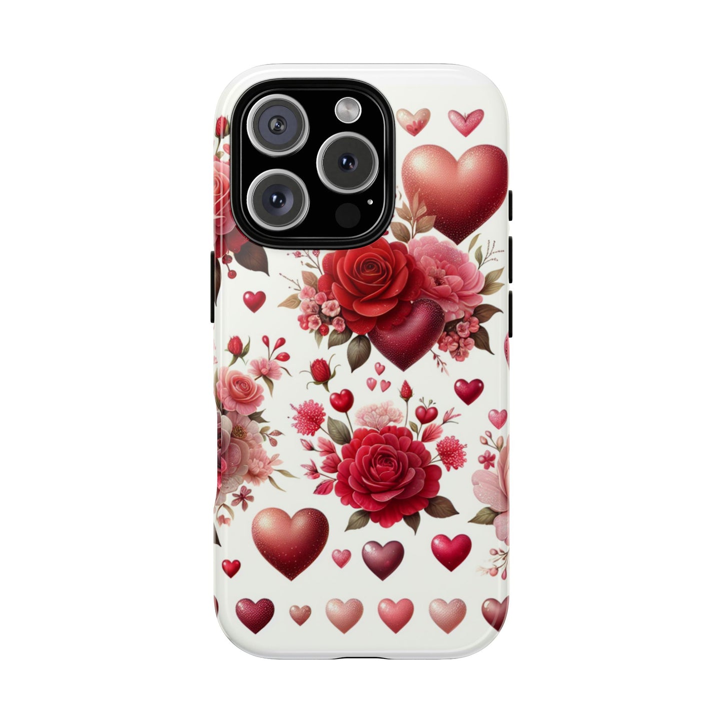 Heartfelt Floral Phone Case | Tough Cases for Love & Romance