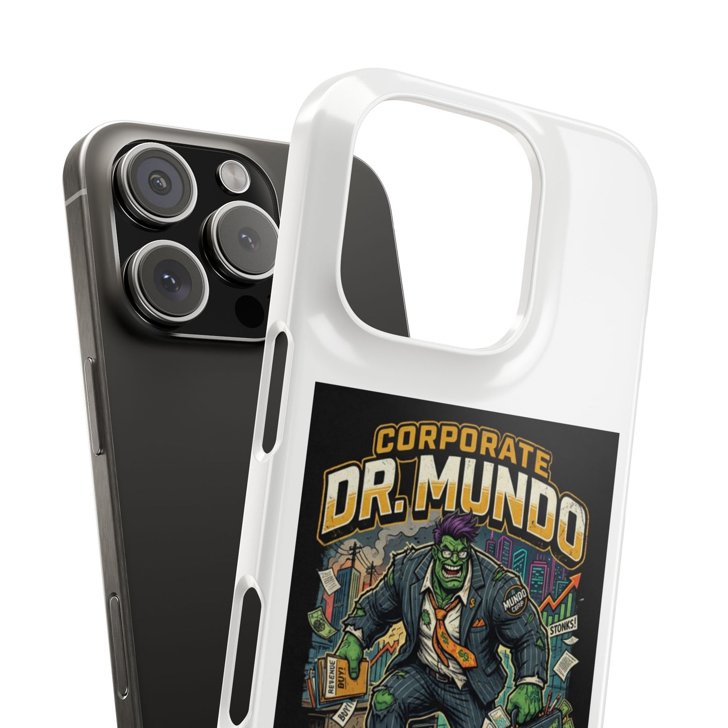 Snap Case — "Corporate Dr. Mundo" Phone Case | Funny Gamer League Riot-Inspired Design