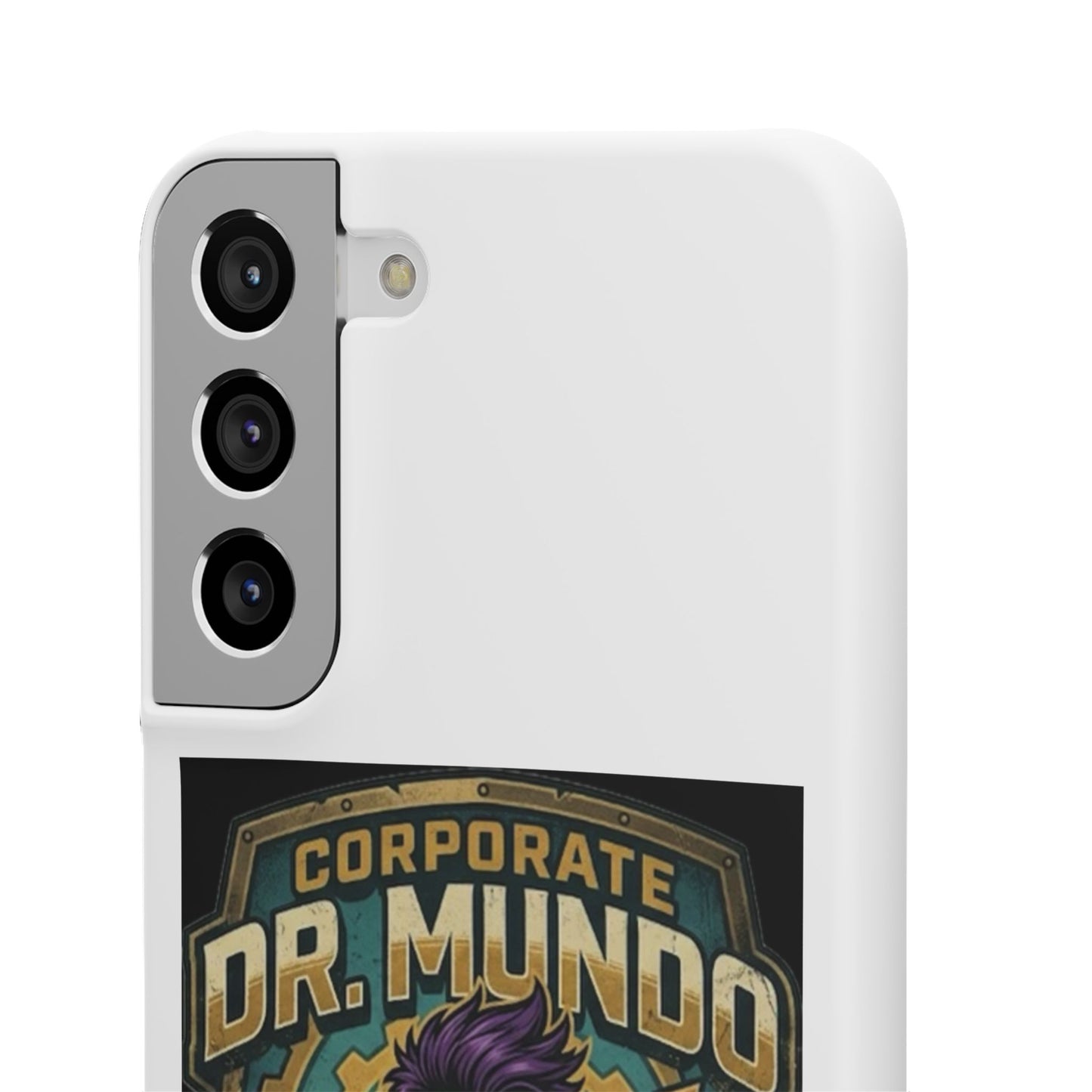 Corporate Dr. Mundo Phone Case — Funny Gaming Snap Case for League of Legends Fans