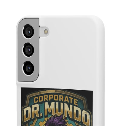 Corporate Dr. Mundo Phone Case — Funny Gaming Snap Case for League of Legends Fans