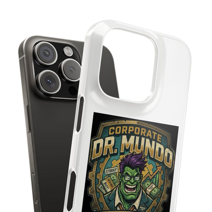 Corporate Dr. Mundo Phone Case — Funny Gaming Snap Case for League of Legends Fans