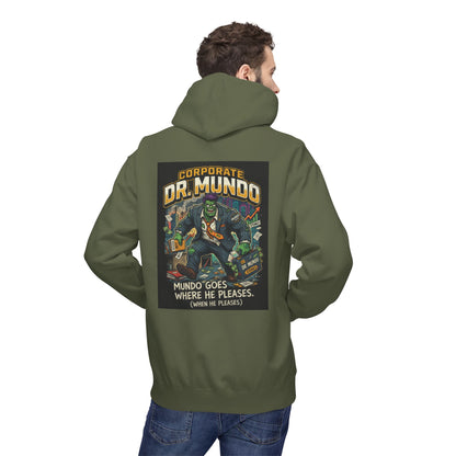 Dr Mundo Retro Arcade Hoodie league of legands— Gaming Champion Pullover