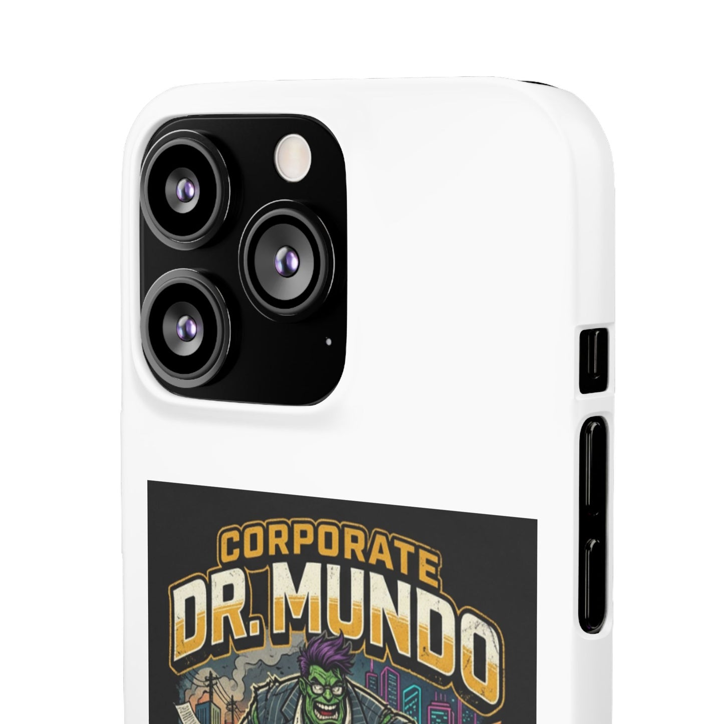 Snap Case — "Corporate Dr. Mundo" Phone Case | Funny Gamer League Riot-Inspired Design