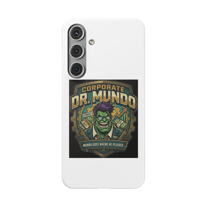 Corporate Dr. Mundo Phone Case — Funny Gaming Snap Case for League of Legends Fans