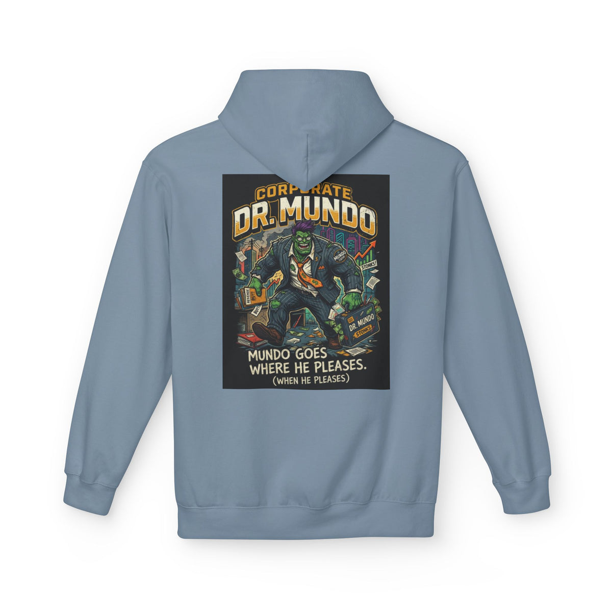 Dr Mundo Retro Arcade Hoodie league of legands— Gaming Champion Pullover