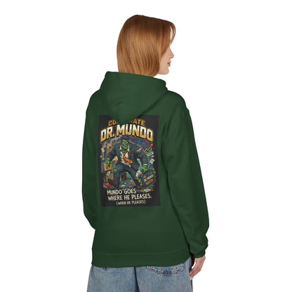 Dr Mundo Retro Arcade Hoodie league of legands— Gaming Champion Pullover