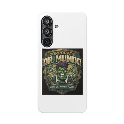 Corporate Dr. Mundo Phone Case — Funny Gaming Snap Case for League of Legends Fans