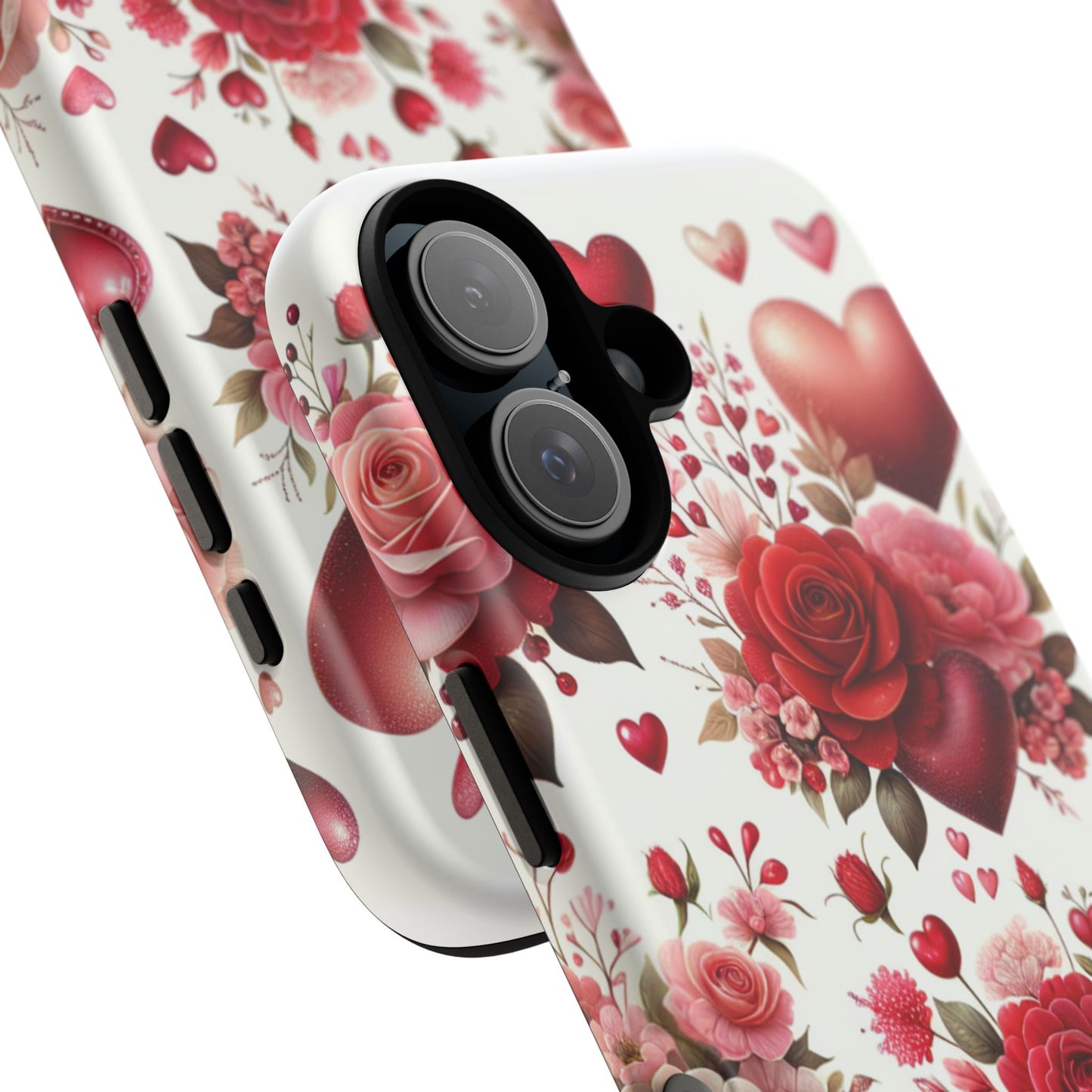 Heartfelt Floral Phone Case | Tough Cases for Love & Romance