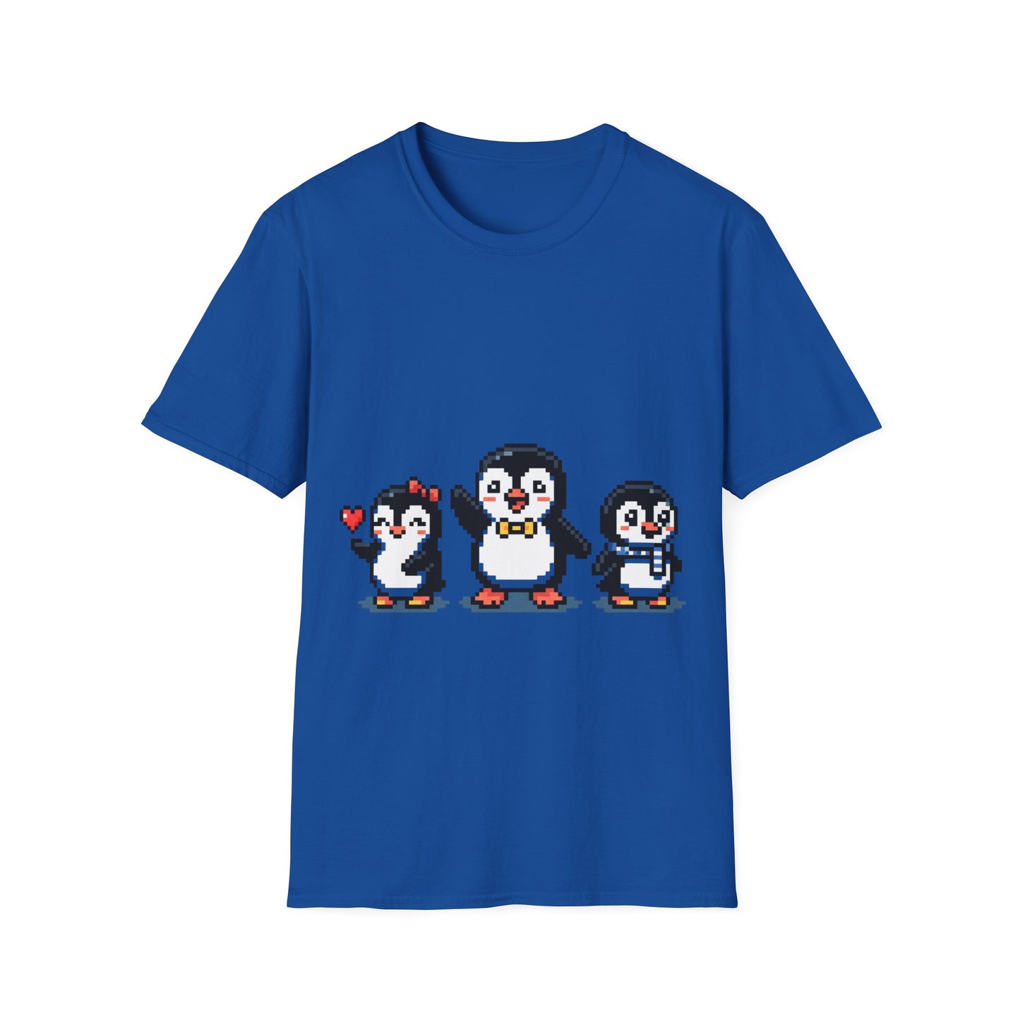 Penguin Pixel Tee — Cute Retro Pixel Art Penguins T-Shirt