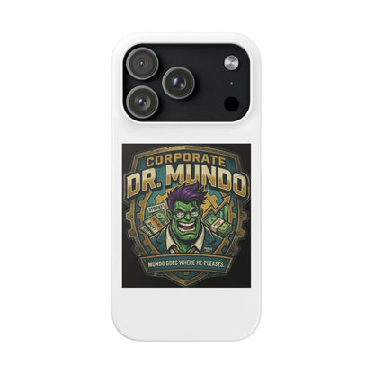 Corporate Dr. Mundo Phone Case — Funny Gaming Snap Case for League of Legends Fans