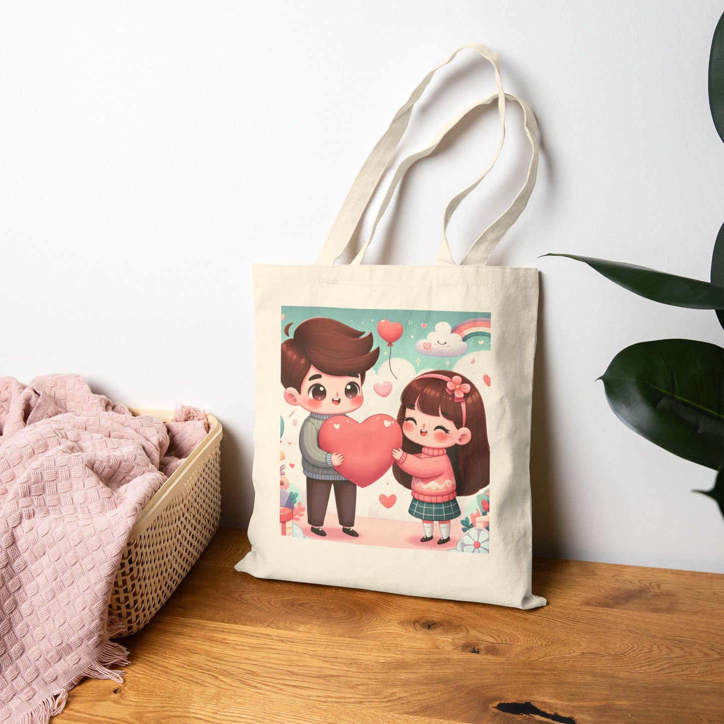 Cotton Canvas Tote Bag