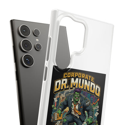 Snap Case — "Corporate Dr. Mundo" Phone Case | Funny Gamer League Riot-Inspired Design