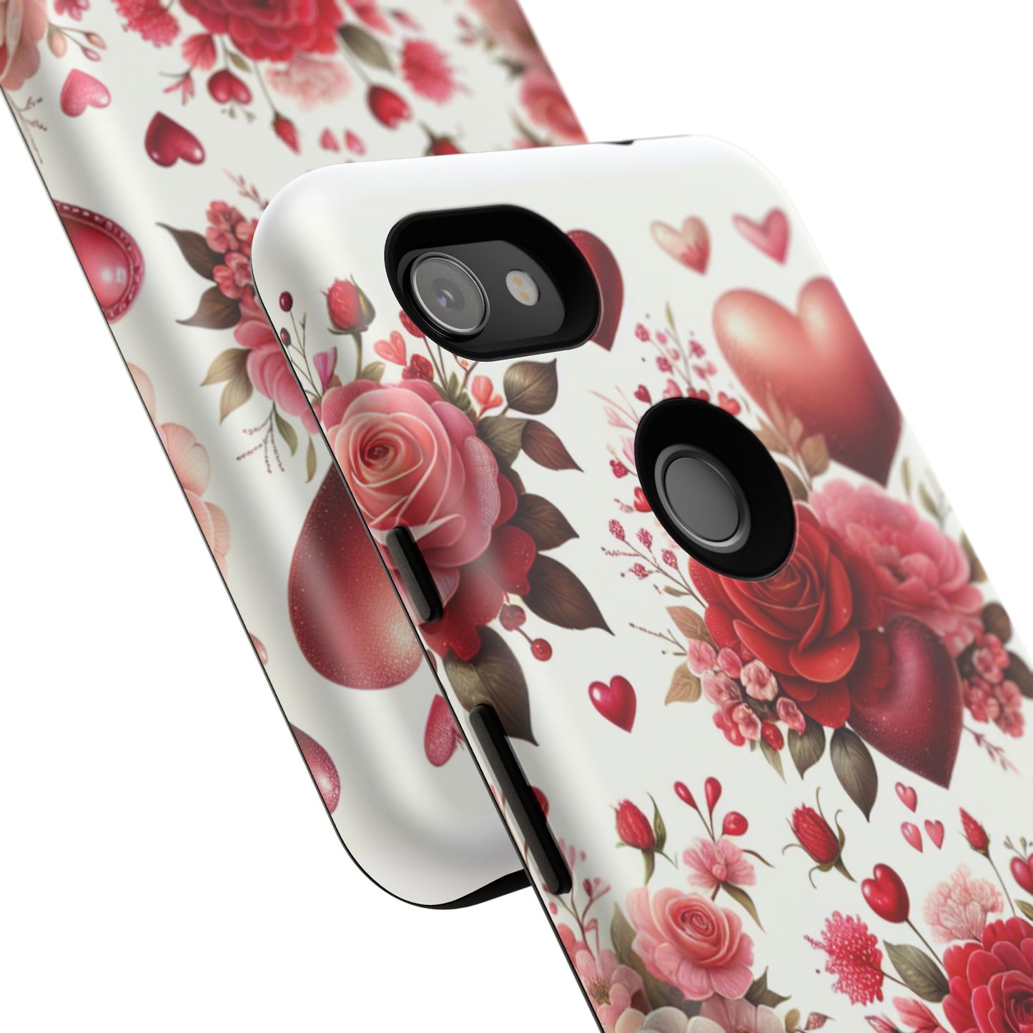 Heartfelt Floral Phone Case | Tough Cases for Love & Romance