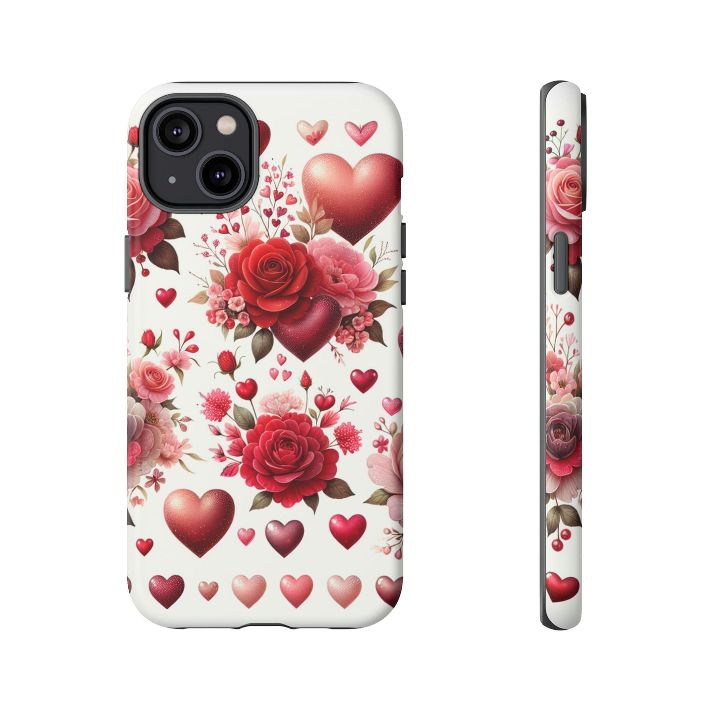 Heartfelt Floral Phone Case | Tough Cases for Love & Romance