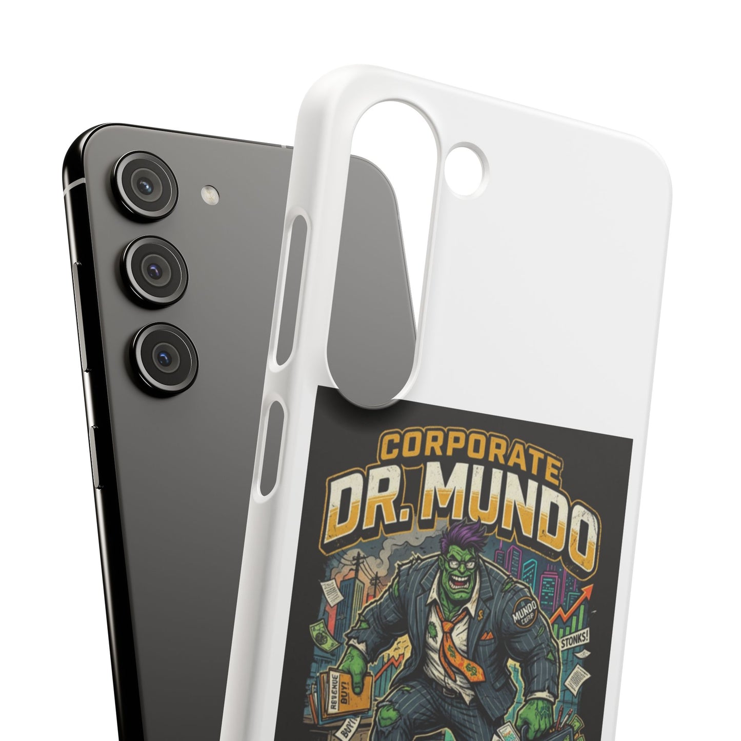 Snap Case — "Corporate Dr. Mundo" Phone Case | Funny Gamer League Riot-Inspired Design