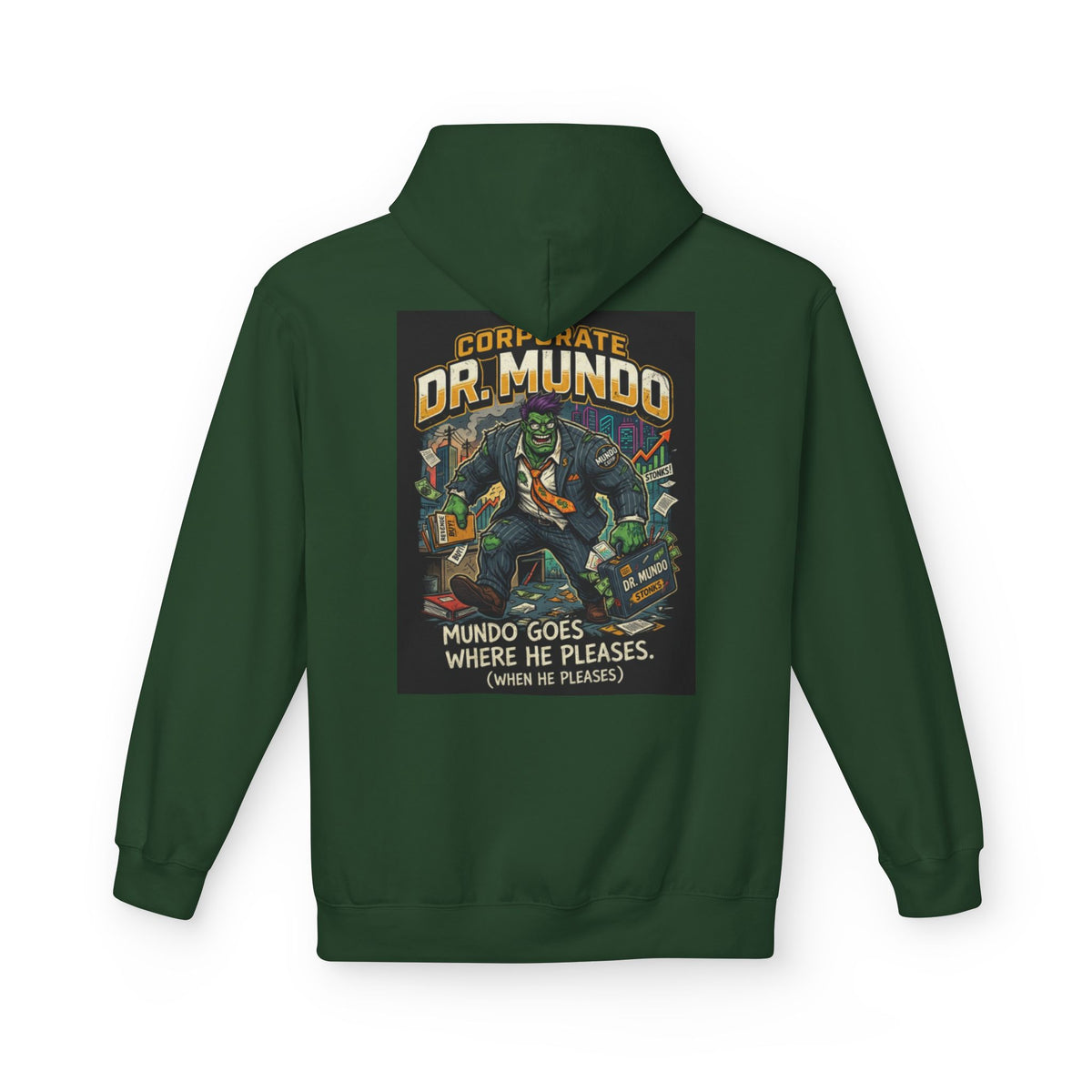Dr Mundo Retro Arcade Hoodie league of legands— Gaming Champion Pullover