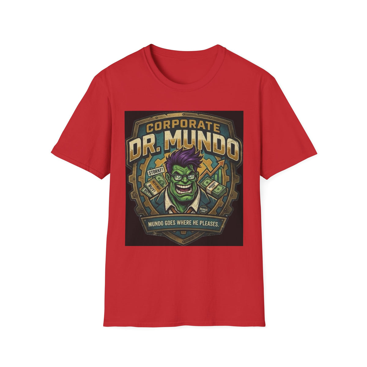 Dr. Mundo Corporate Tee — Funny Gaming League of Legends Shirt