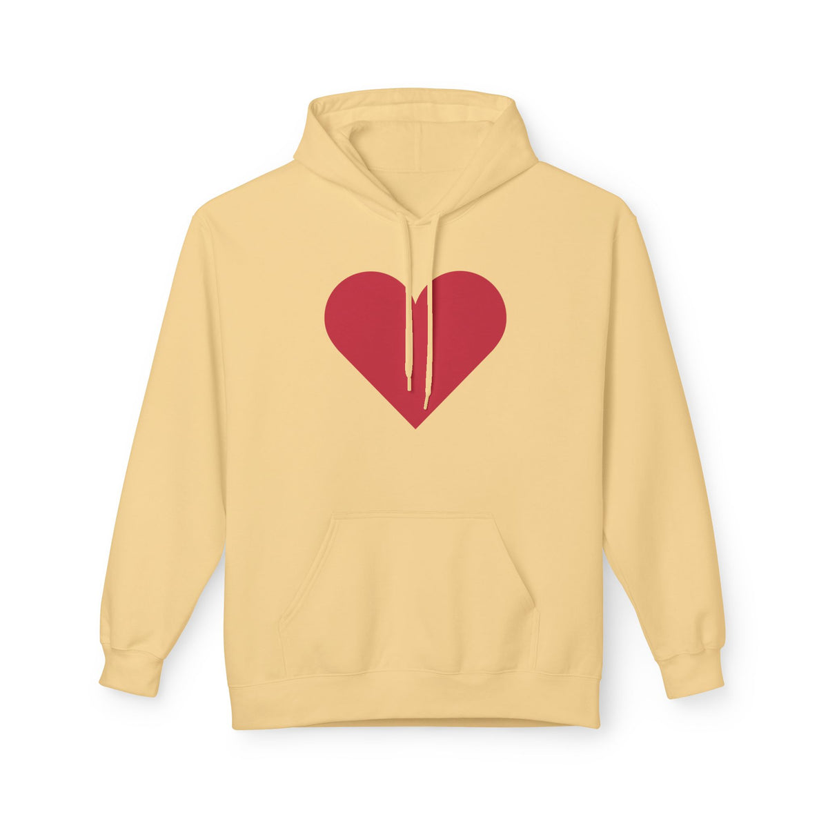 Heart & Rose Pattern Hoodie — Romantic Floral Valentine Pullover