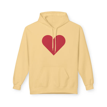 Heart & Rose Pattern Hoodie — Romantic Floral Valentine Pullover