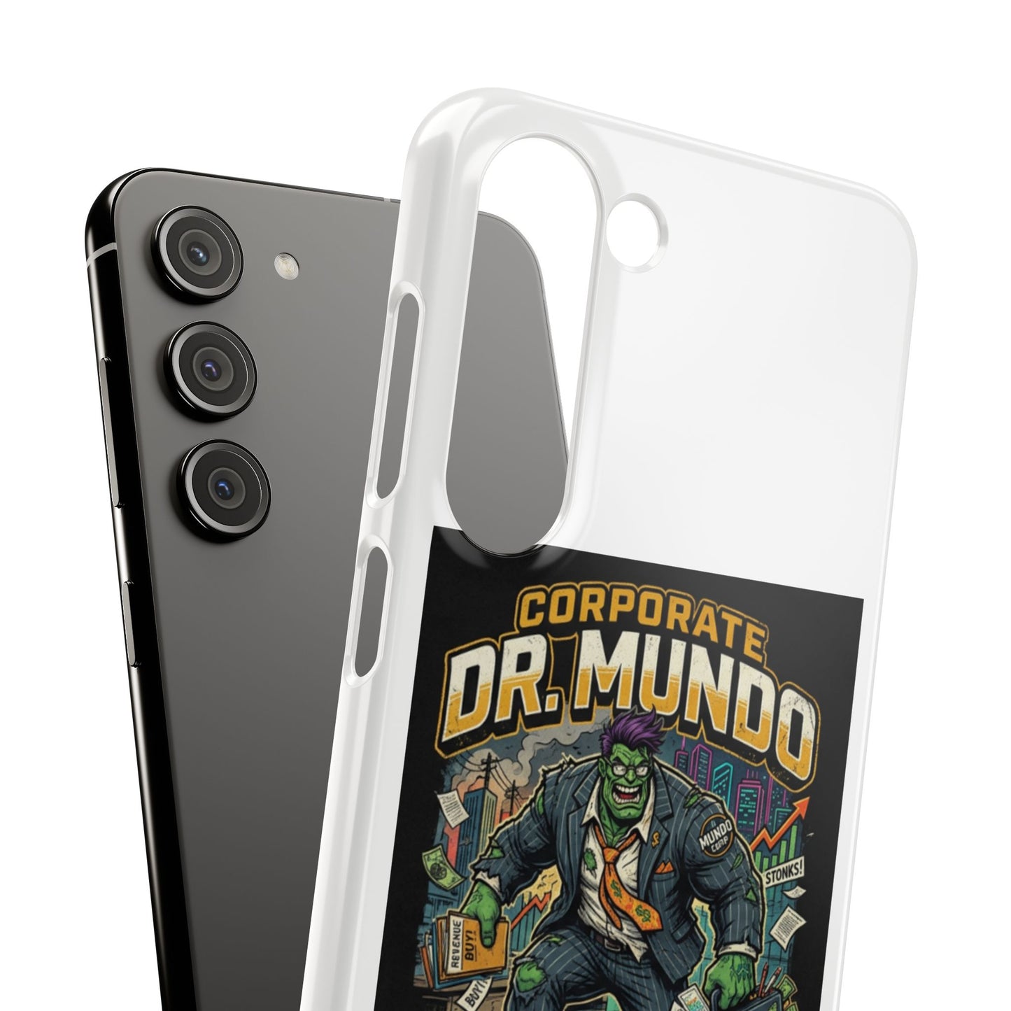 Snap Case — "Corporate Dr. Mundo" Phone Case | Funny Gamer League Riot-Inspired Design