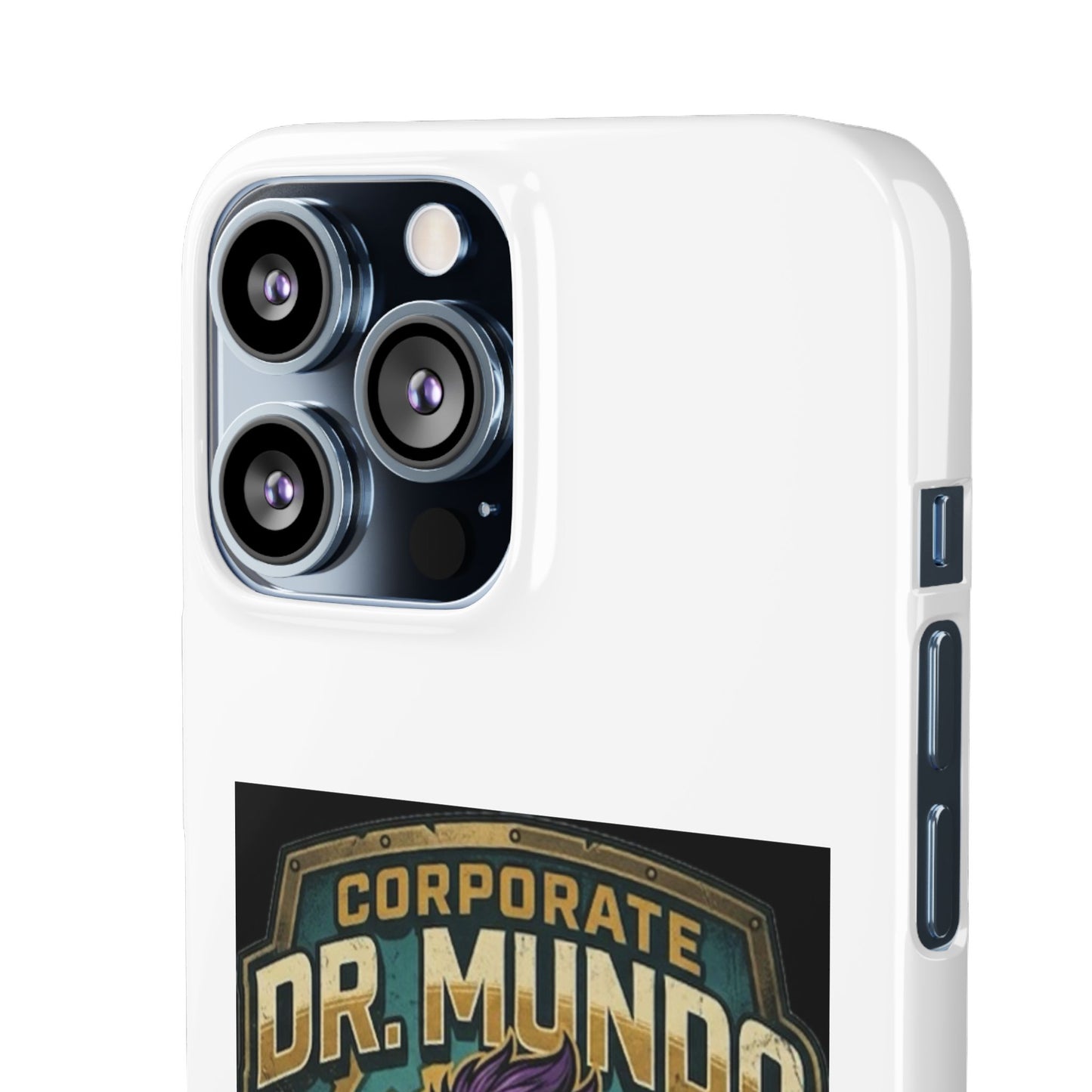 Corporate Dr. Mundo Phone Case — Funny Gaming Snap Case for League of Legends Fans