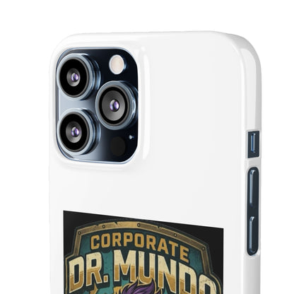 Corporate Dr. Mundo Phone Case — Funny Gaming Snap Case for League of Legends Fans