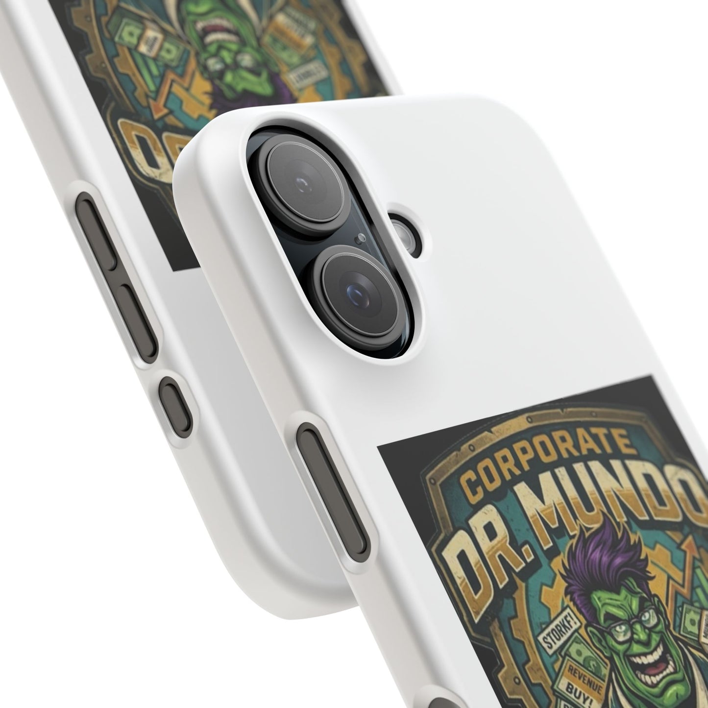 Corporate Dr. Mundo Phone Case — Funny Gaming Snap Case for League of Legends Fans