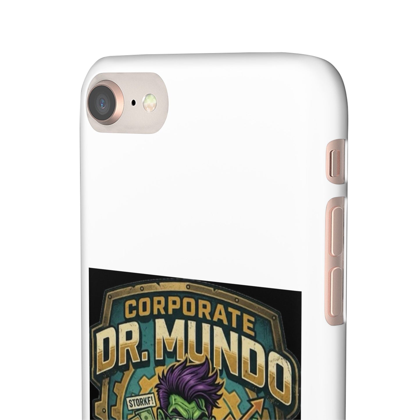 Corporate Dr. Mundo Phone Case — Funny Gaming Snap Case for League of Legends Fans