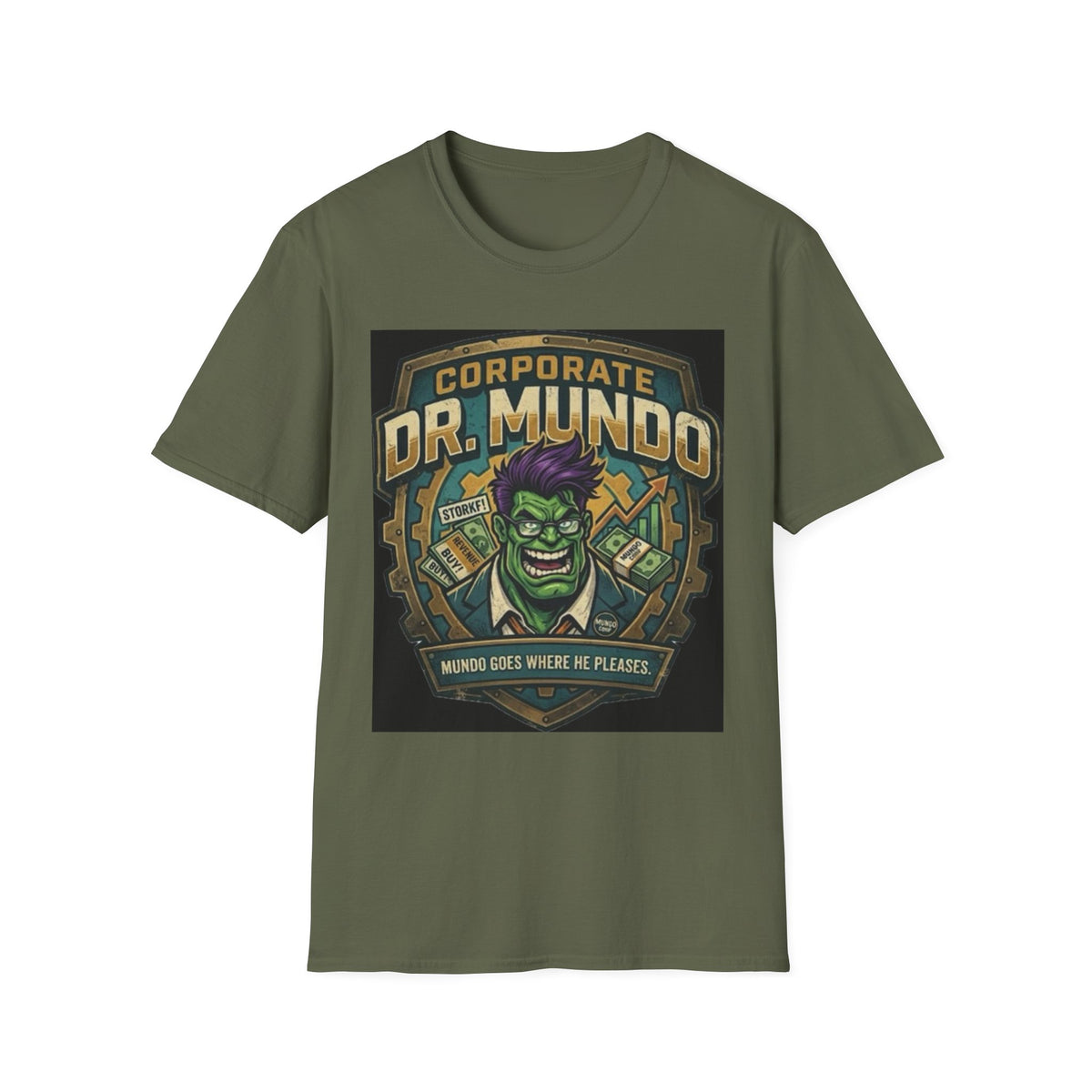 Dr. Mundo Corporate Tee — Funny Gaming League of Legends Shirt