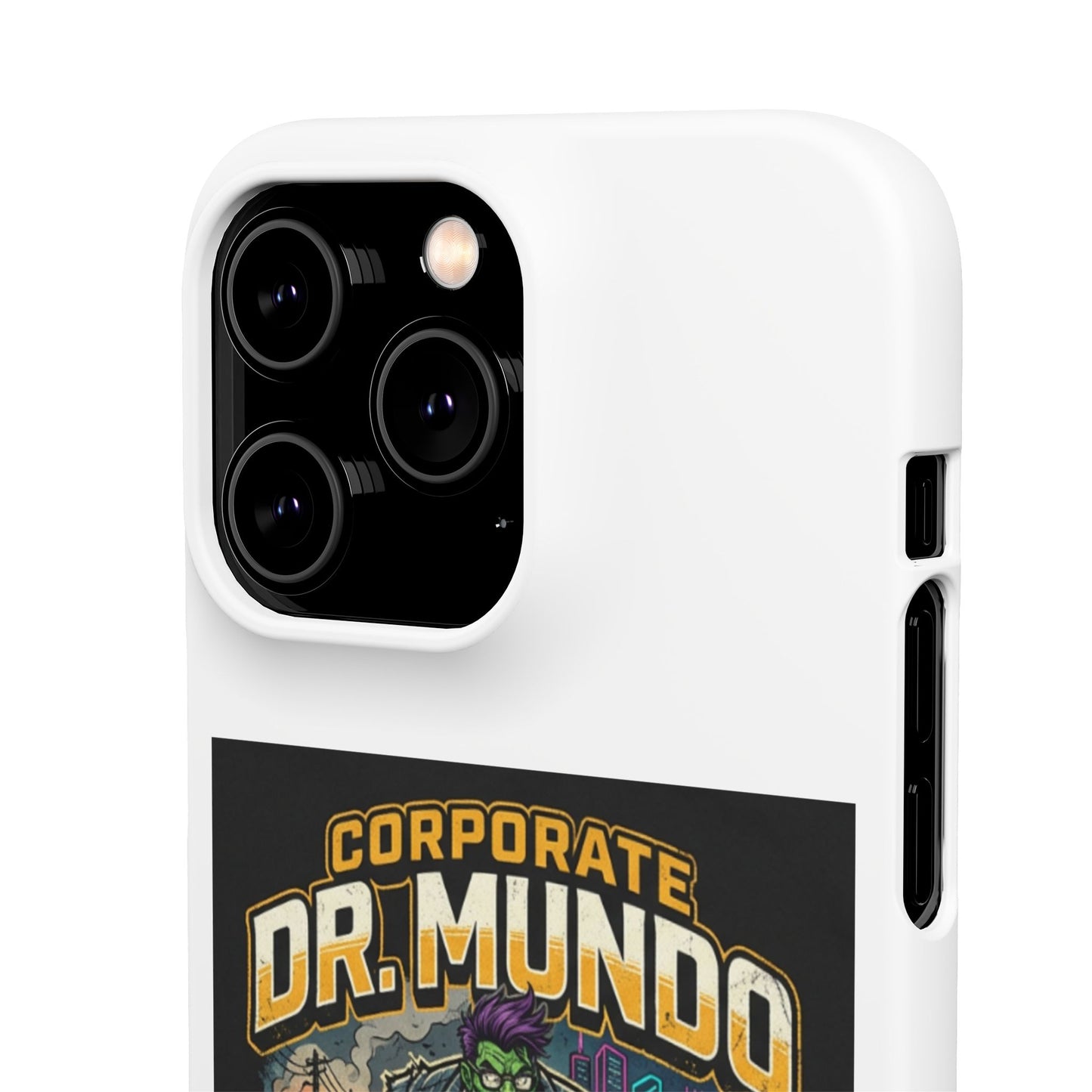 Snap Case — "Corporate Dr. Mundo" Phone Case | Funny Gamer League Riot-Inspired Design