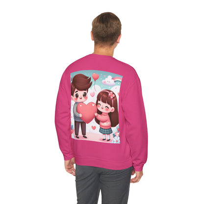 Cute Couples Love Sweatshirt - Unisex Heavy Blend™ - Perfect for Valentine’s Day & Anniversaries