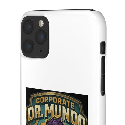 Corporate Dr. Mundo Phone Case — Funny Gaming Snap Case for League of Legends Fans