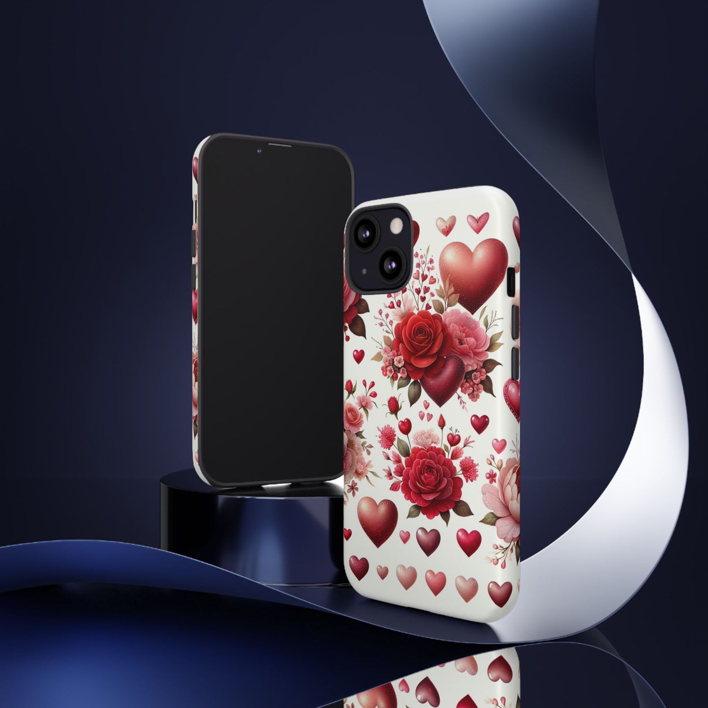 Heartfelt Floral Phone Case | Tough Cases for Love & Romance