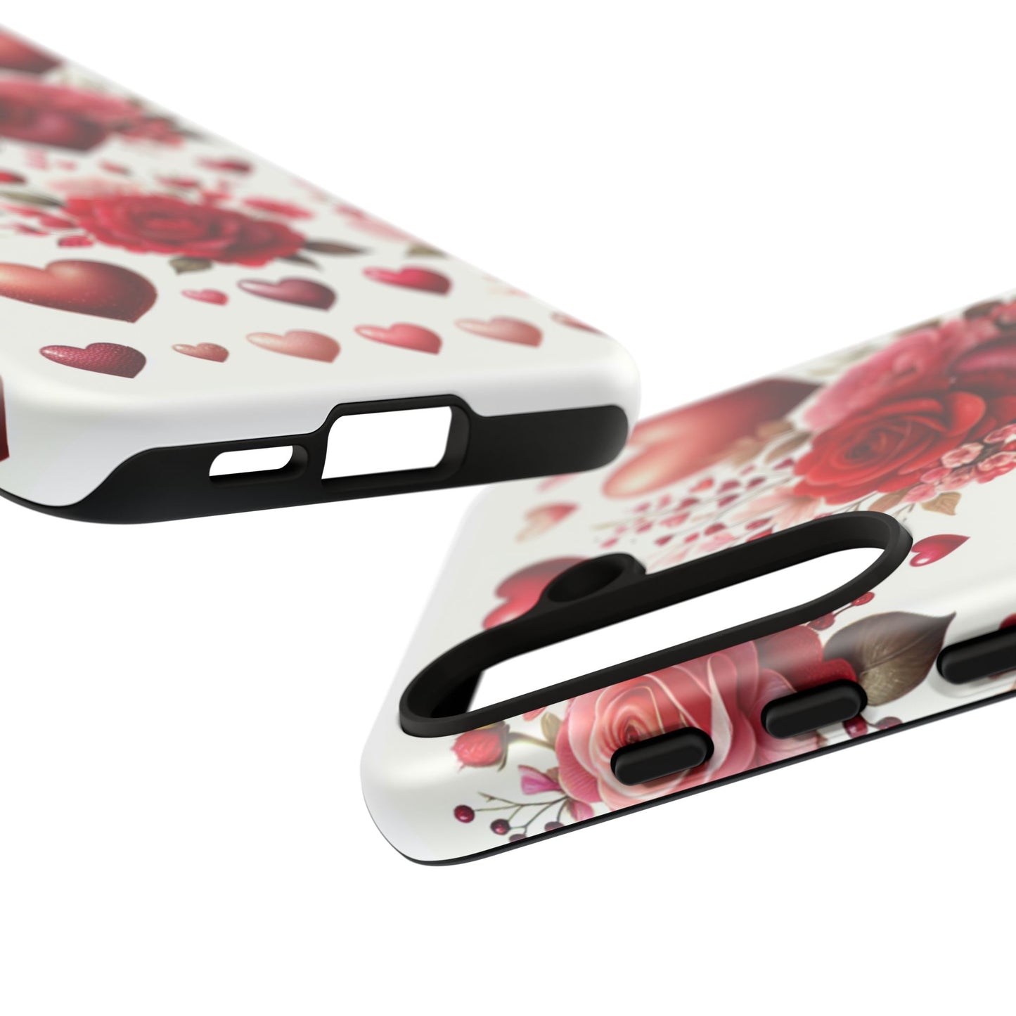 Heartfelt Floral Phone Case | Tough Cases for Love & Romance