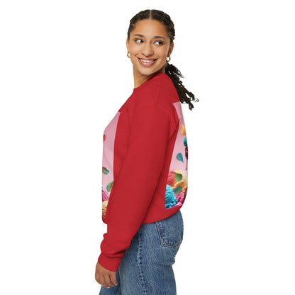 Colorful Ice Cream Crewneck Sweatshirt - Sweet Summer Vibes