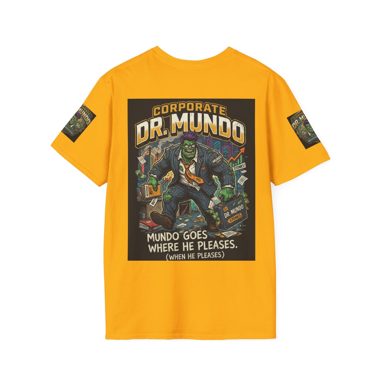Dr. Mundo Corporate Tee — Funny Gaming League of Legends Shirt