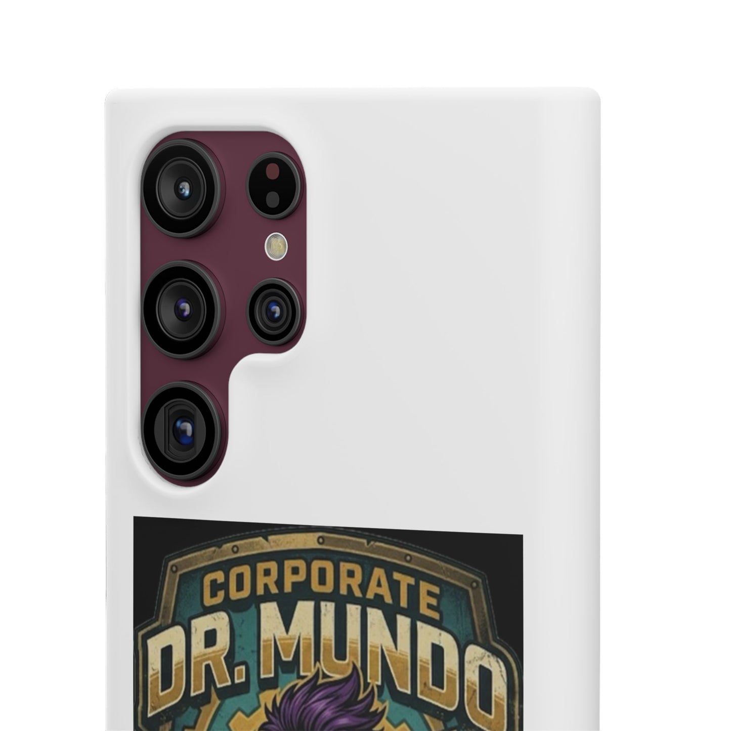 Corporate Dr. Mundo Phone Case — Funny Gaming Snap Case for League of Legends Fans