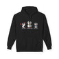 Pixel Penguin Hoodie — Cute Retro 8-Bit Penguin Family Pullover
