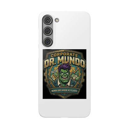 Corporate Dr. Mundo Phone Case — Funny Gaming Snap Case for League of Legends Fans