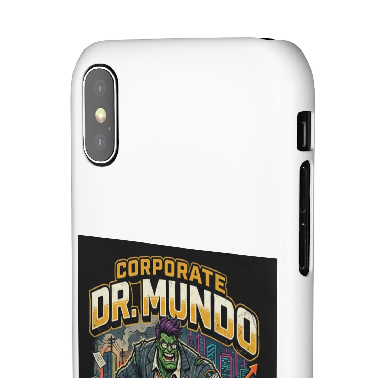 Snap Case — "Corporate Dr. Mundo" Phone Case | Funny Gamer League Riot-Inspired Design