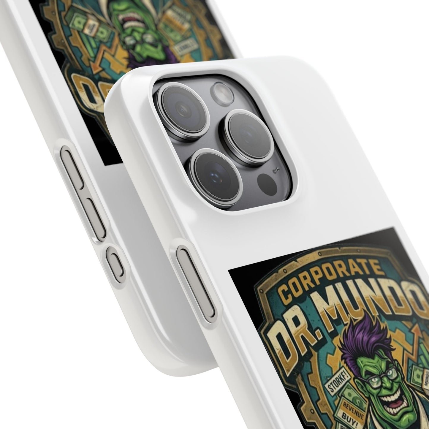 Corporate Dr. Mundo Phone Case — Funny Gaming Snap Case for League of Legends Fans
