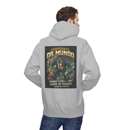 Dr Mundo Retro Arcade Hoodie league of legands— Gaming Champion Pullover