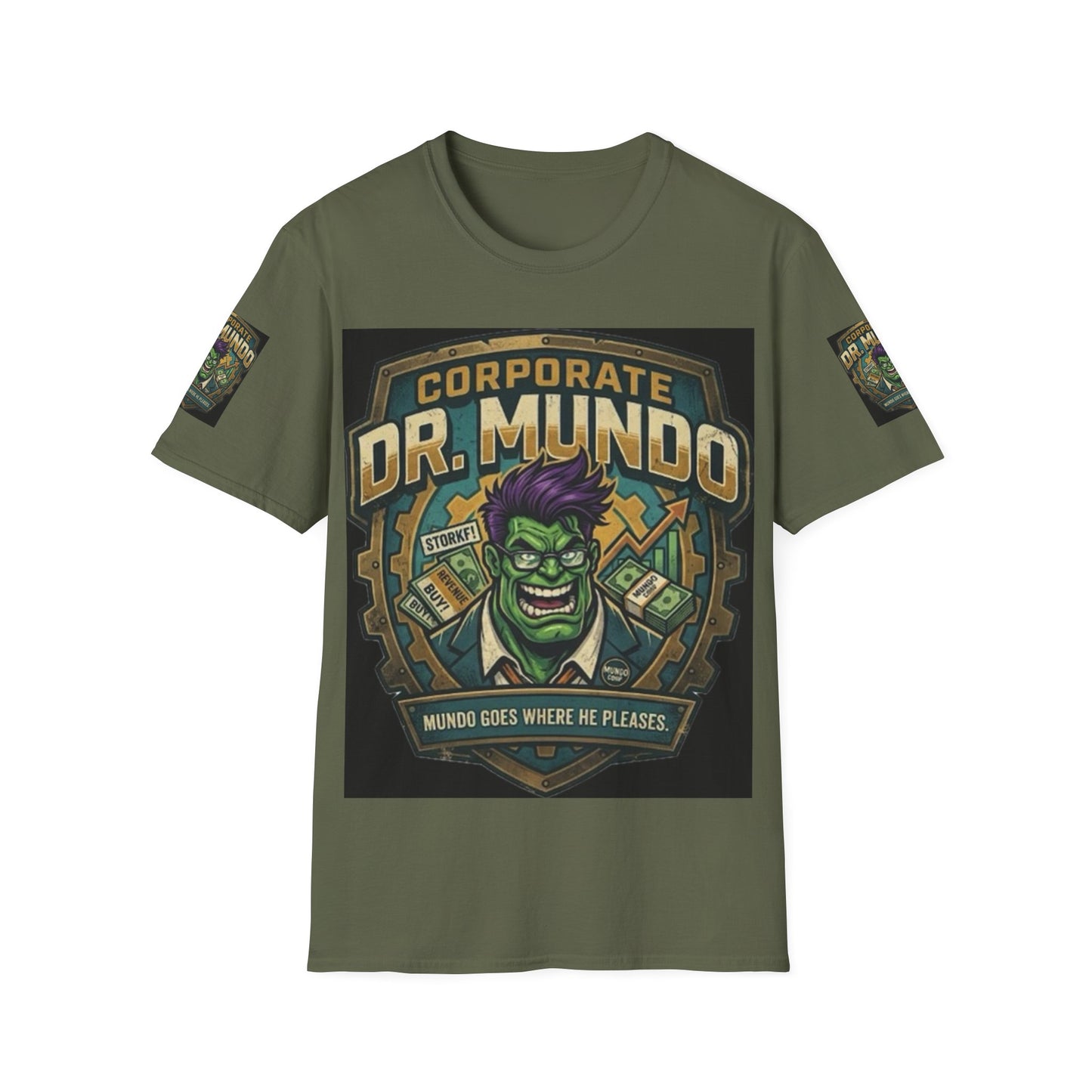 Dr. Mundo Corporate Tee — Funny Gaming League of Legends Shirt
